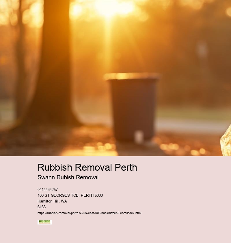 Eco-Conscious Junk Removal Perth